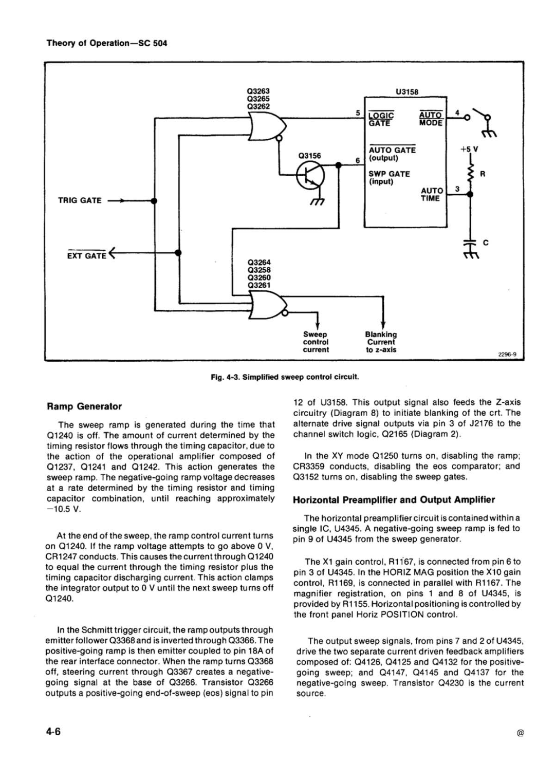 Tektronix SC 504 manual 