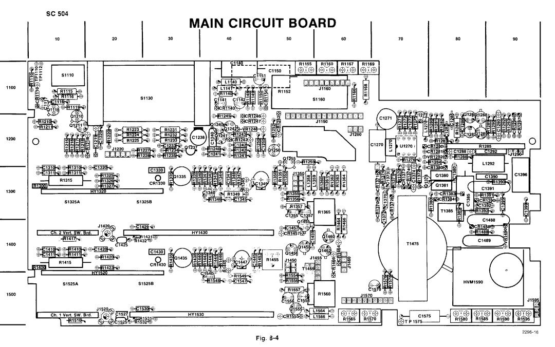 Tektronix SC 504 manual 