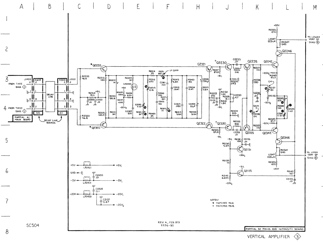 Tektronix SC 504 manual 