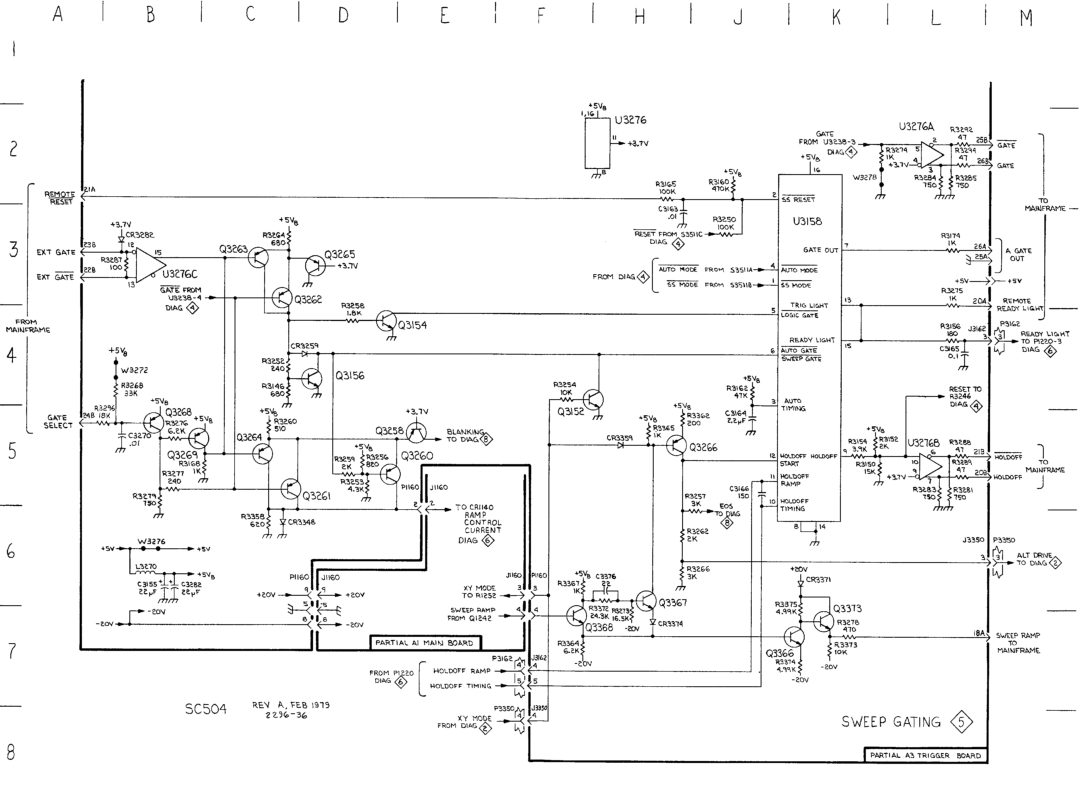 Tektronix SC 504 manual 