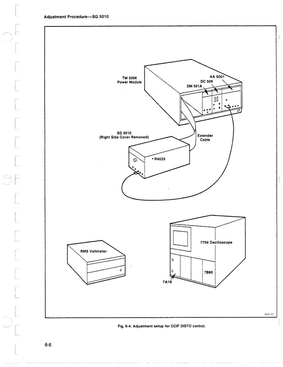 Tektronix SG 5010 manual 