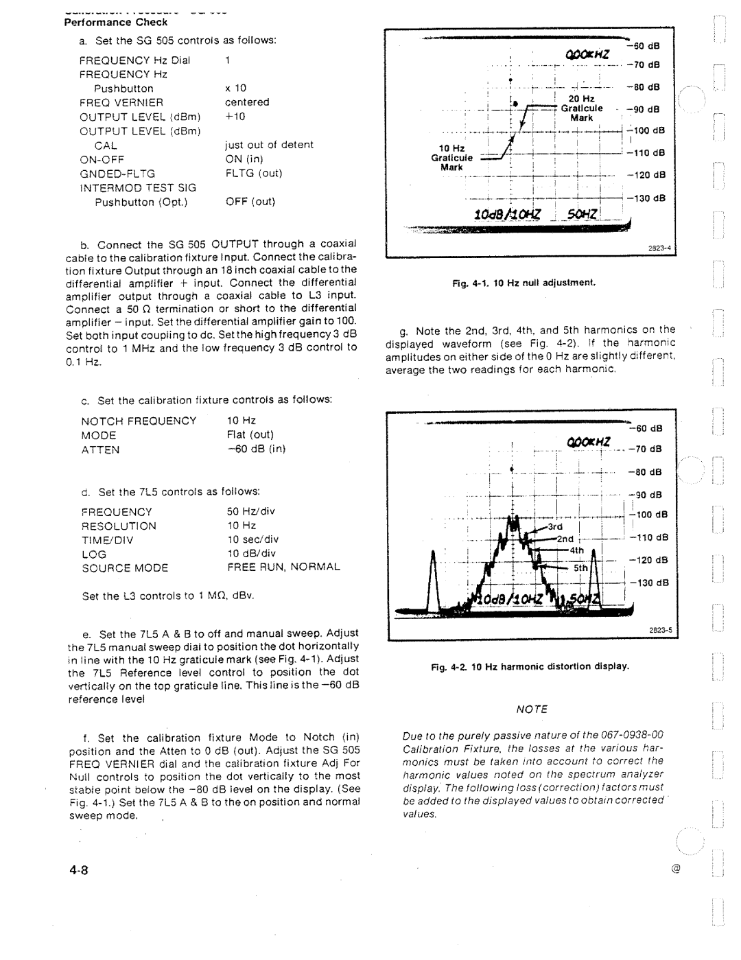 Tektronix SG 505 manual 