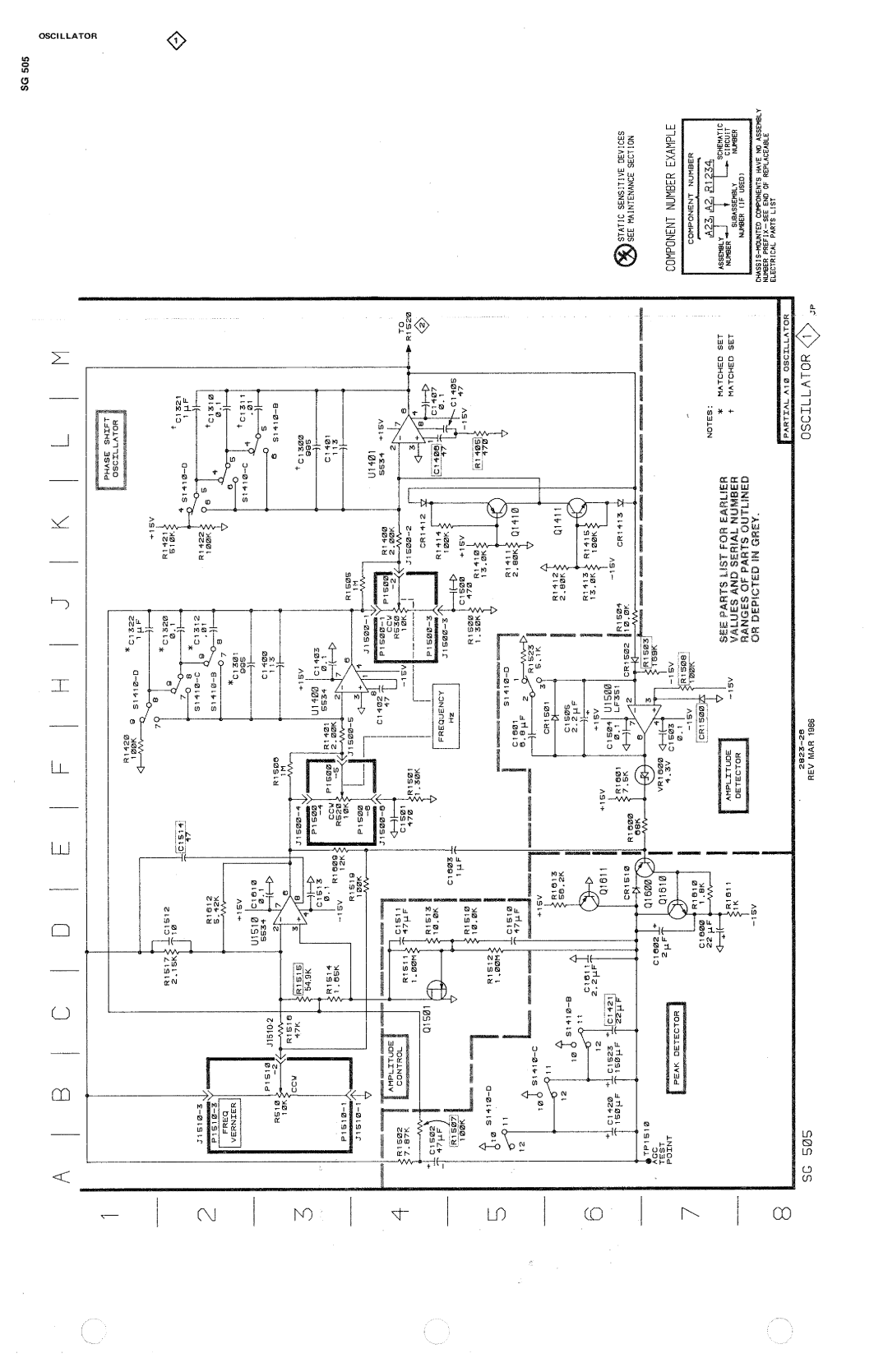 Tektronix SG 505 manual 