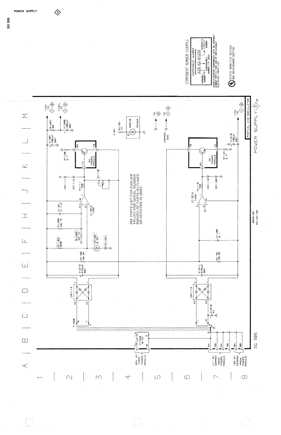 Tektronix SG 505 manual 