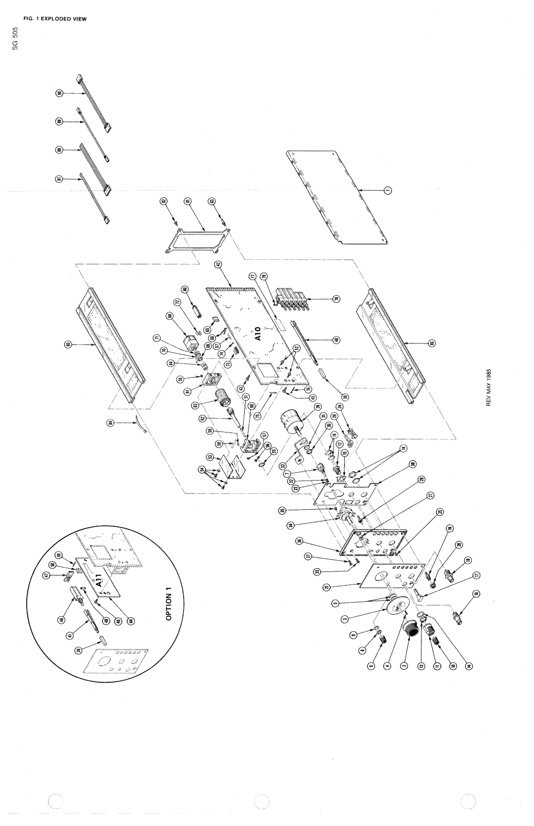 Tektronix SG 505 manual 