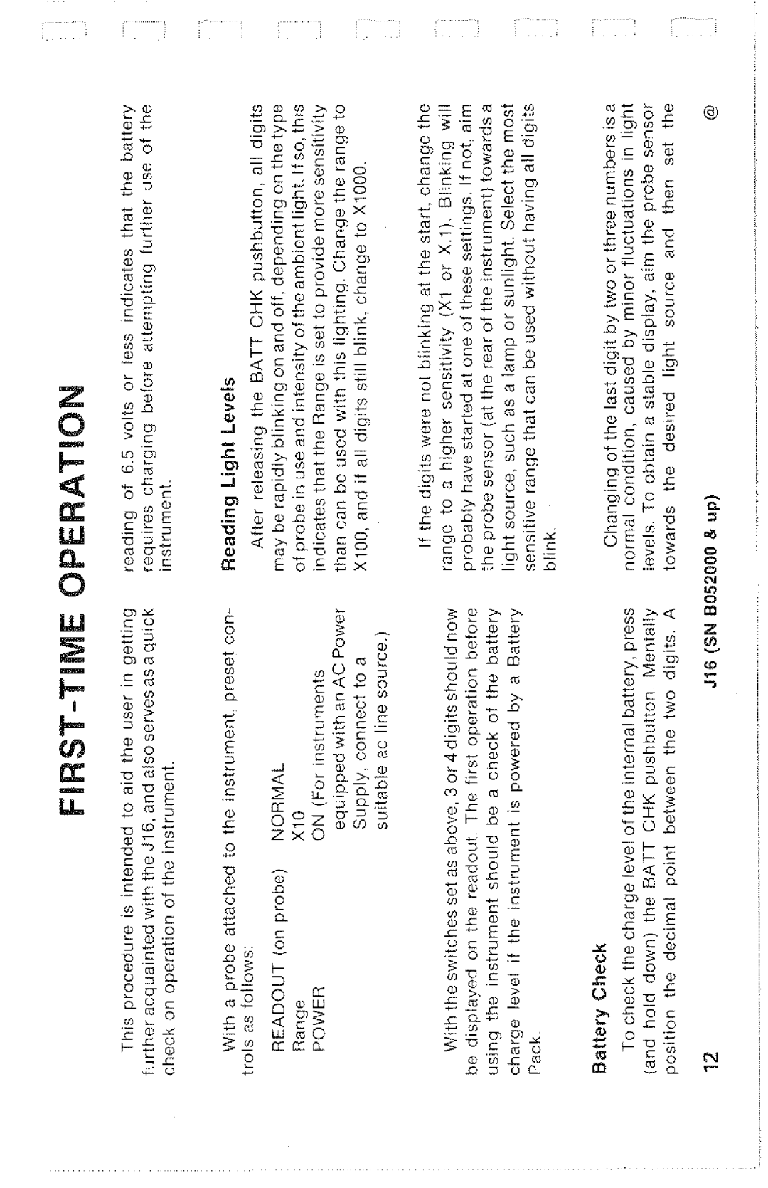 Tektronix SN B052000 manual 