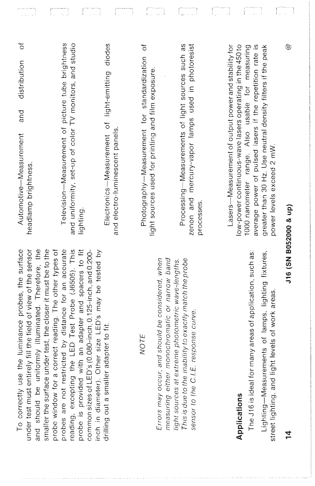 Tektronix SN B052000 manual 