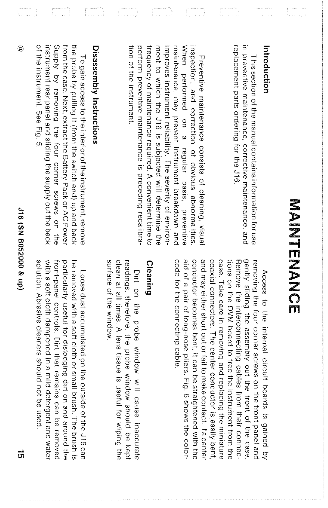 Tektronix SN B052000 manual 