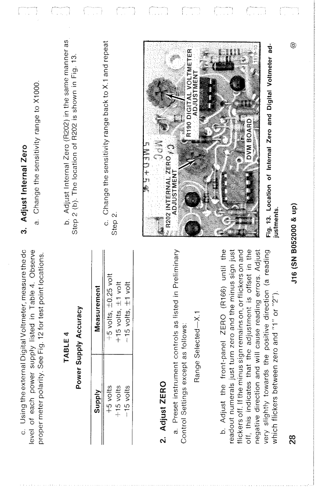 Tektronix SN B052000 manual 