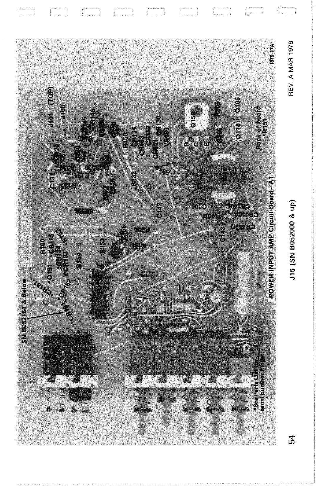 Tektronix SN B052000 manual 