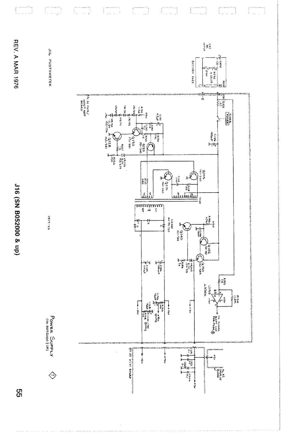 Tektronix SN B052000 manual 