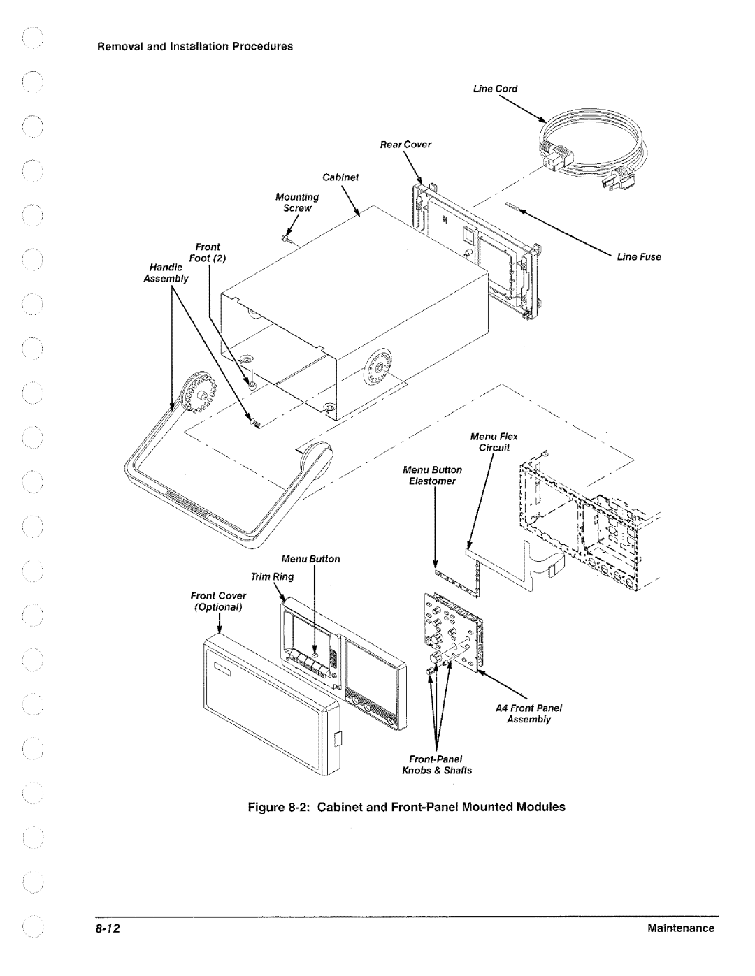 Tektronix TAS 455, TAS  465 manual 