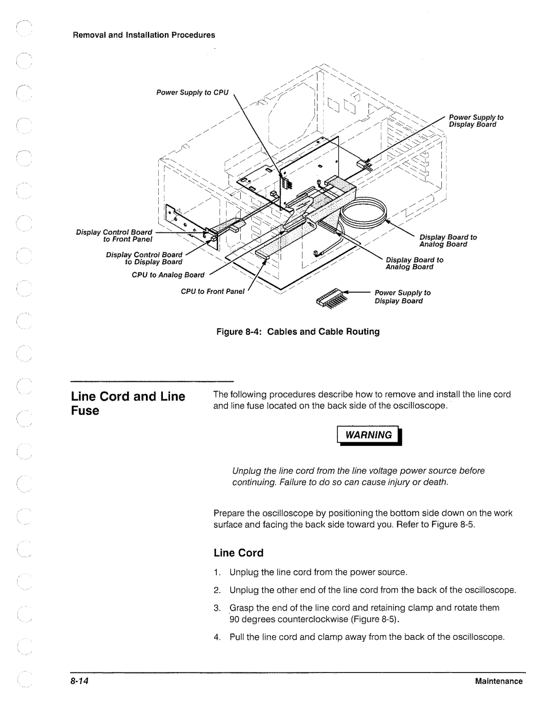 Tektronix TAS 455, TAS  465 manual 