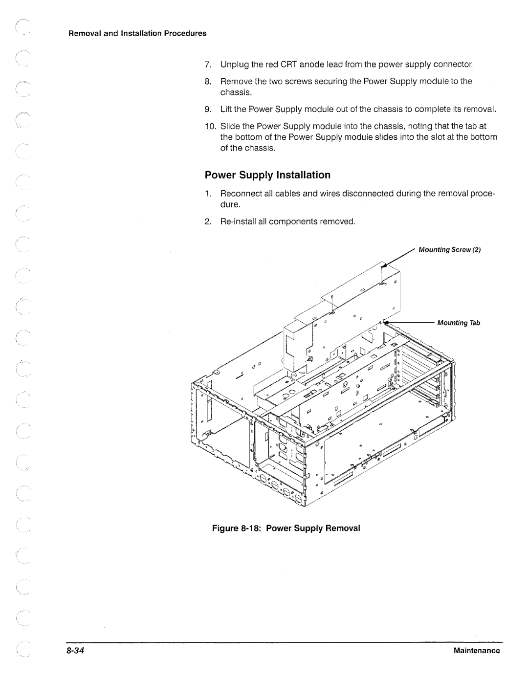 Tektronix TAS 455, TAS  465 manual 