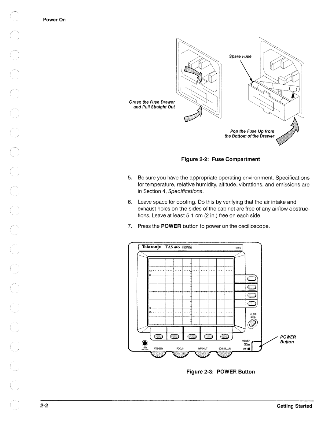 Tektronix TAS 455, TAS  465 manual 