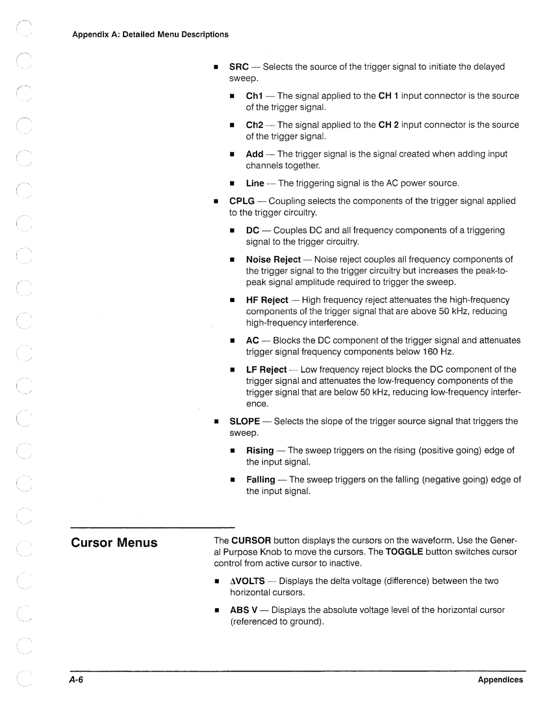 Tektronix TAS 455, TAS  465 manual 