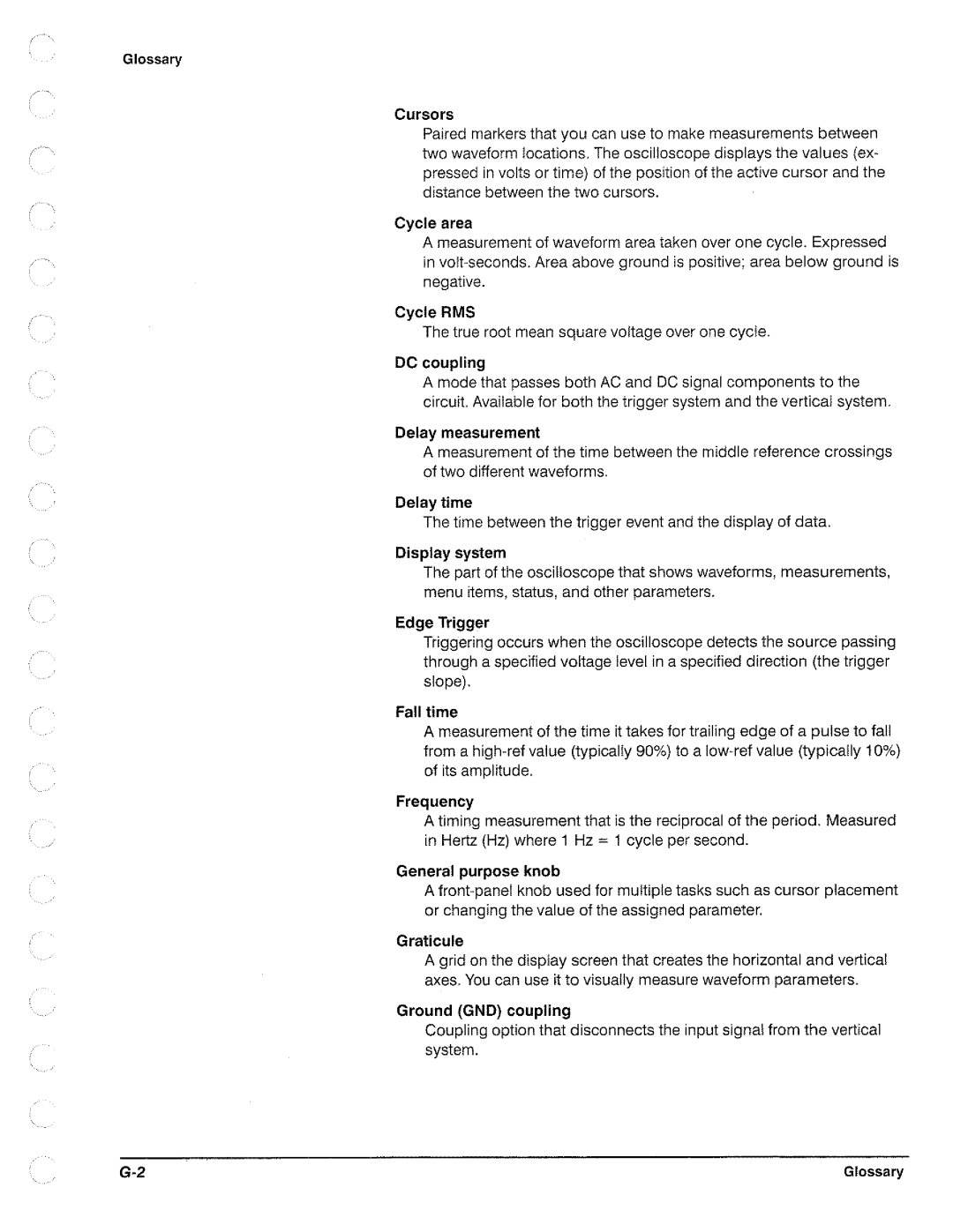 Tektronix TAS 455, TAS  465 manual 