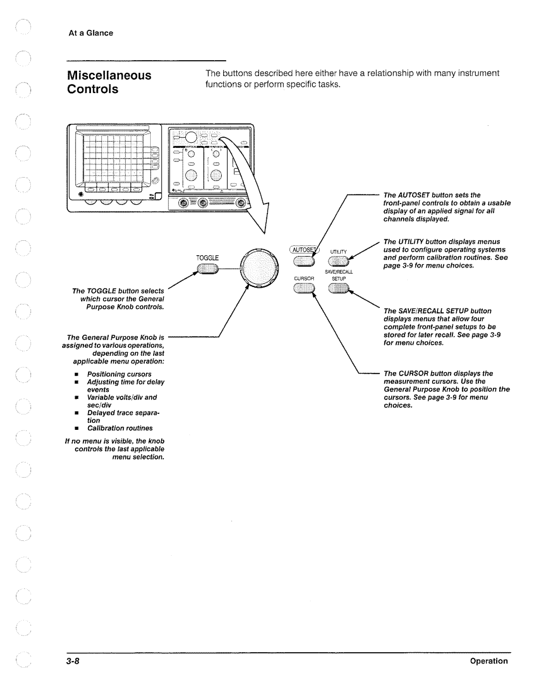 Tektronix TAS 455, TAS  465 manual 