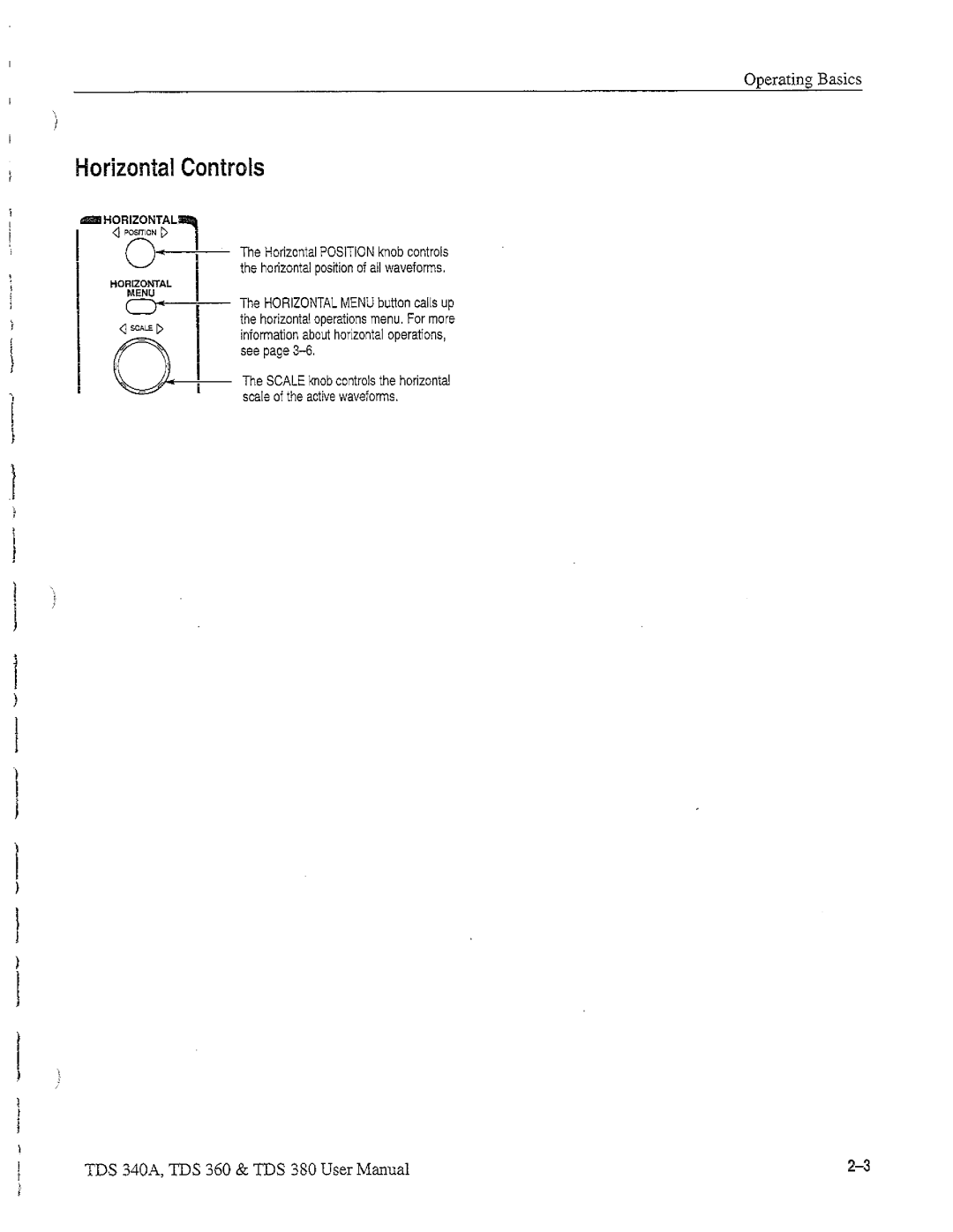 Tektronix TDS 340A, TDS 380, TDS 360 manual 