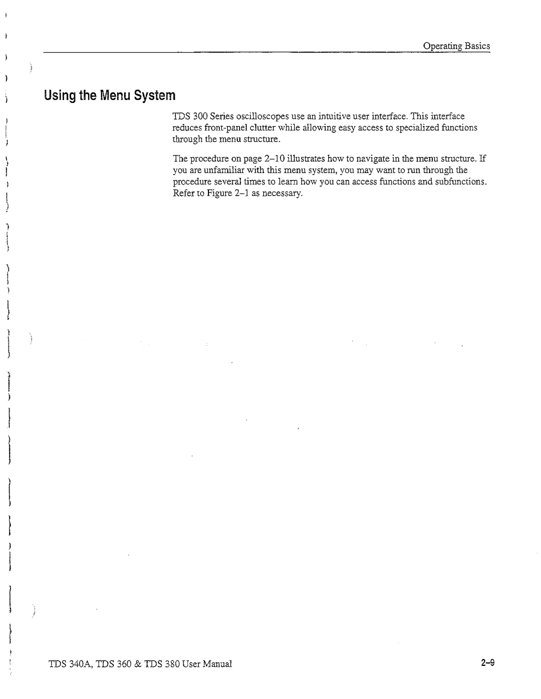 Tektronix TDS 340A, TDS 380, TDS 360 manual 