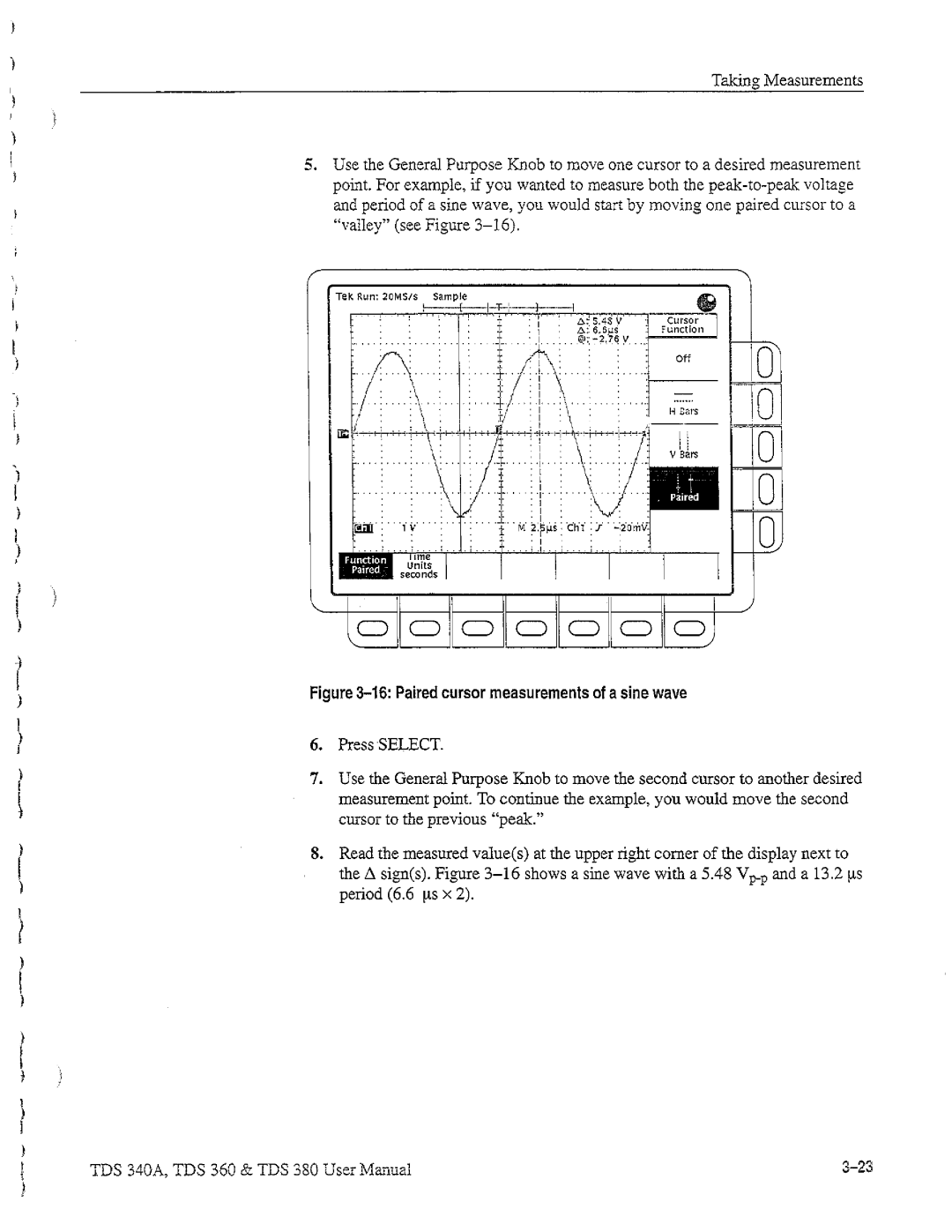 Tektronix TDS 340A, TDS 380, TDS 360 manual 