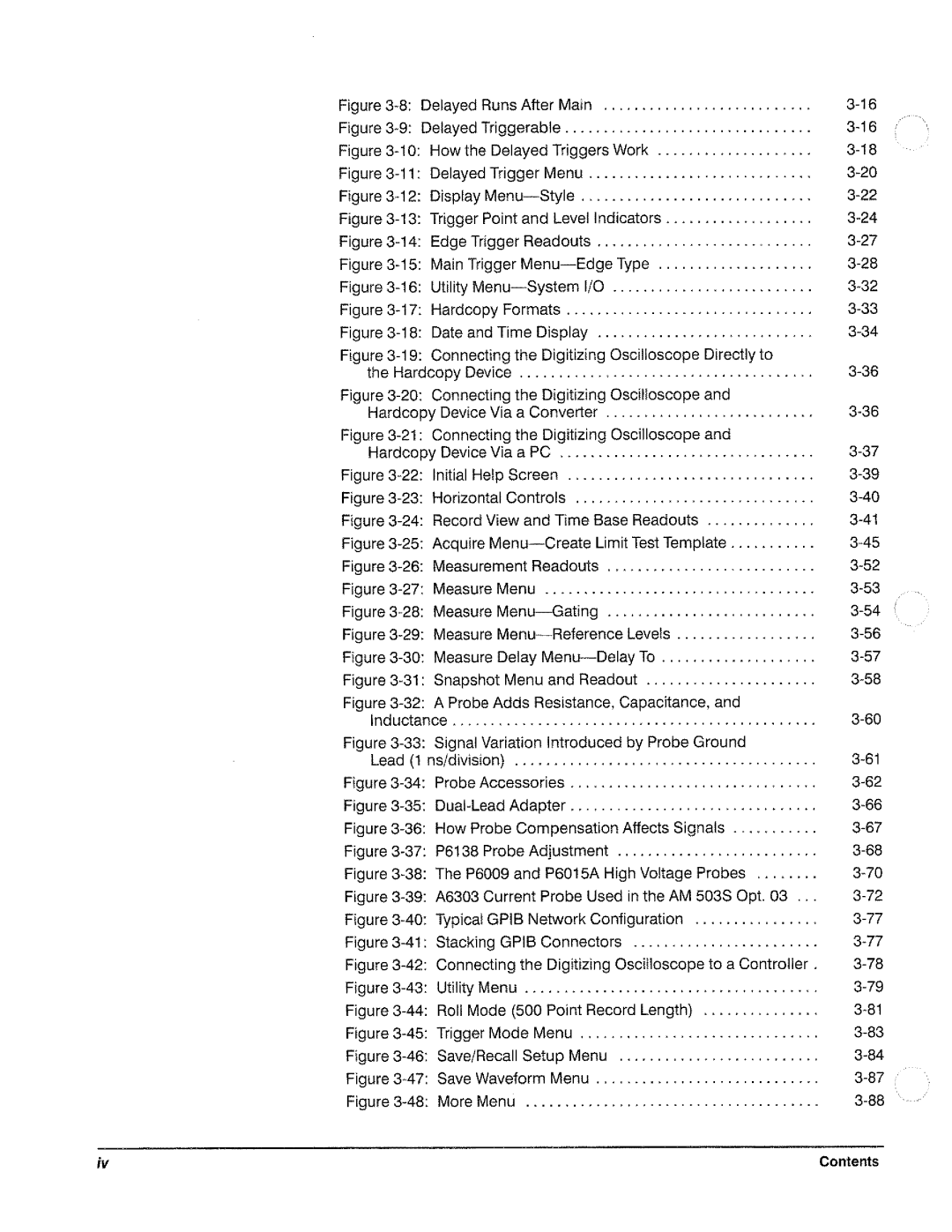 Tektronix TDS 420, TDS 460, TDS 410 manual 