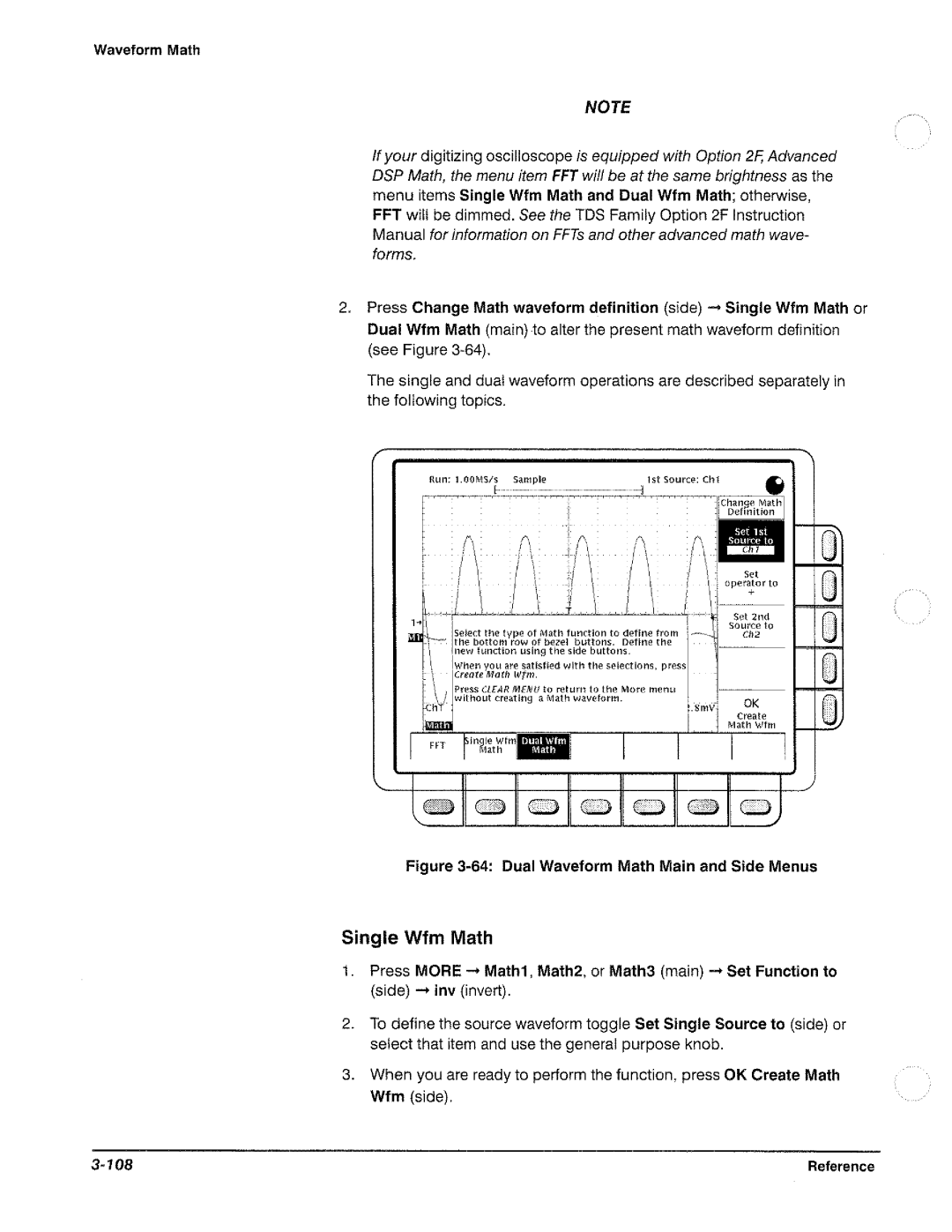 Tektronix TDS 460, TDS 420, TDS 410 manual 