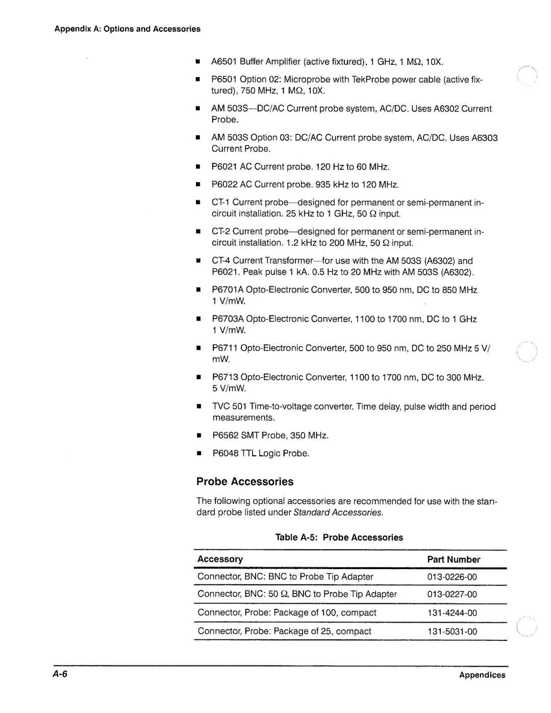 Tektronix TDS 410, TDS 420, TDS 460 manual 