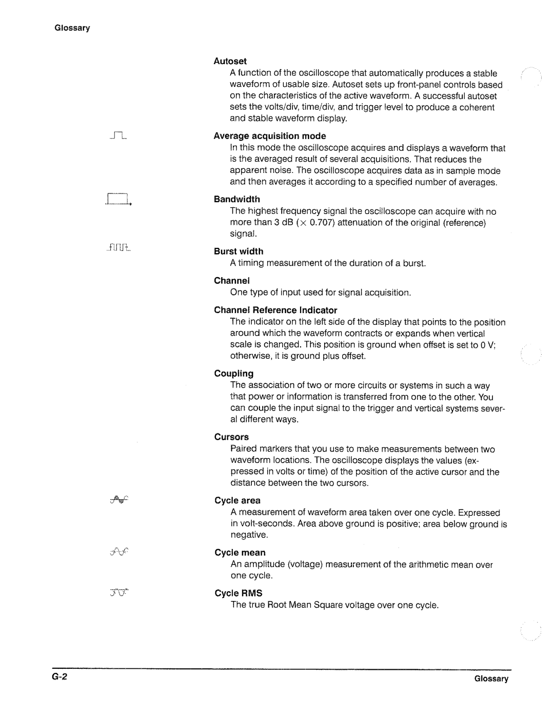 Tektronix TDS 420, TDS 460, TDS 410 manual 