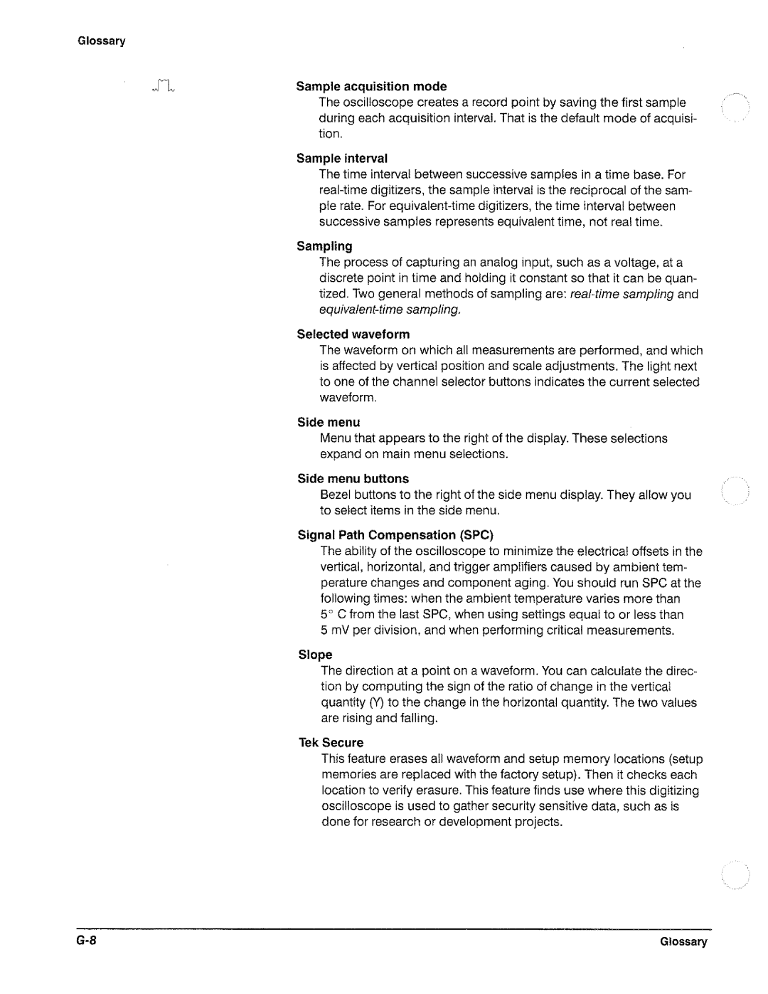 Tektronix TDS 420, TDS 460, TDS 410 manual 