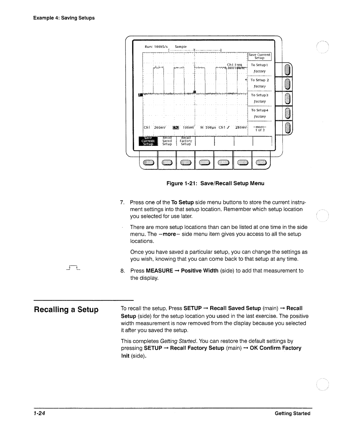 Tektronix TDS 420, TDS 460, TDS 410 manual 