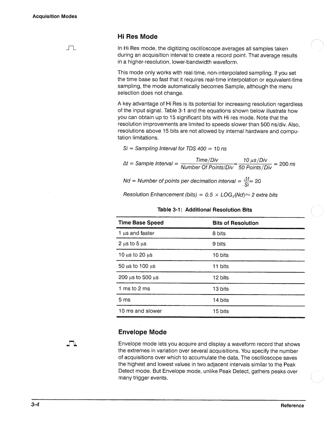 Tektronix TDS 410, TDS 420, TDS 460 manual 