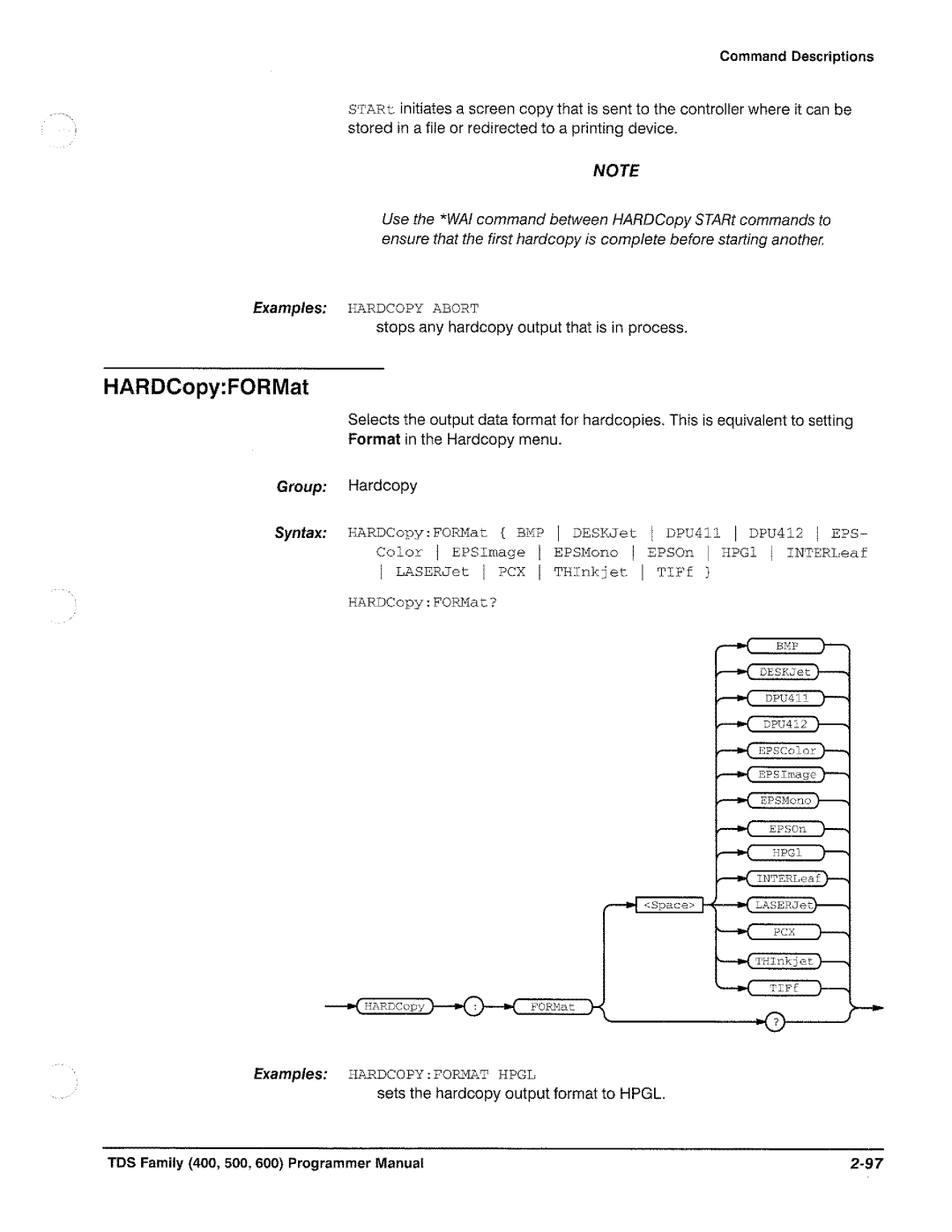 Tektronix TDS 640, TDS 620, TDS 520, TDS 540 manual 