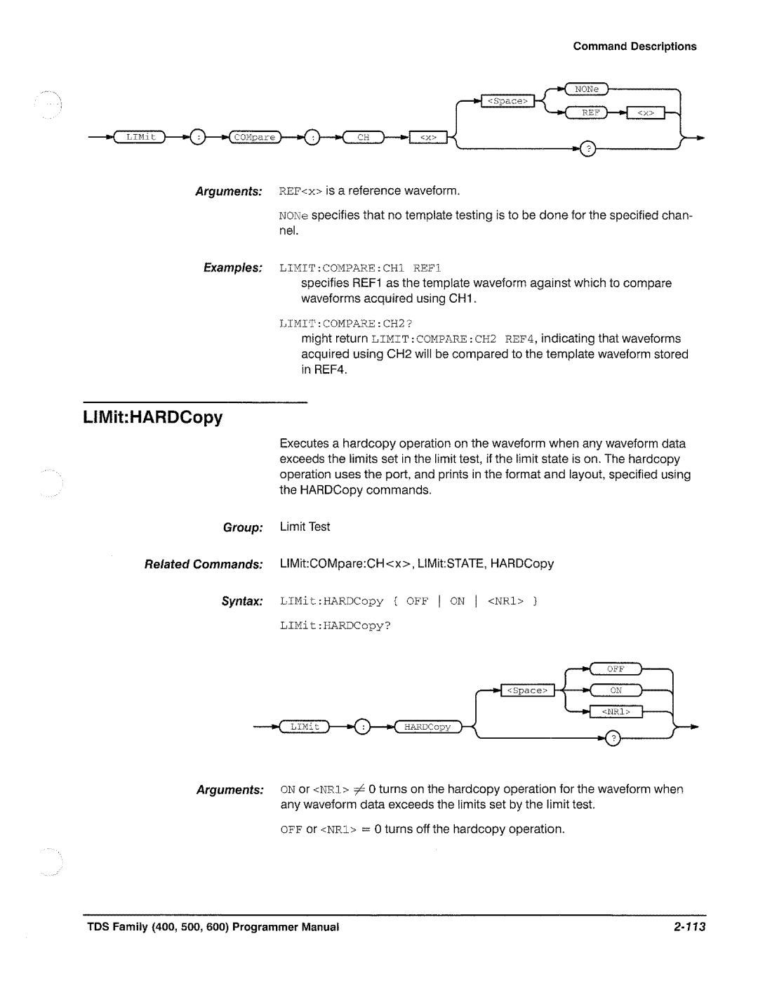 Tektronix TDS 640, TDS 620, TDS 520, TDS 540 manual 