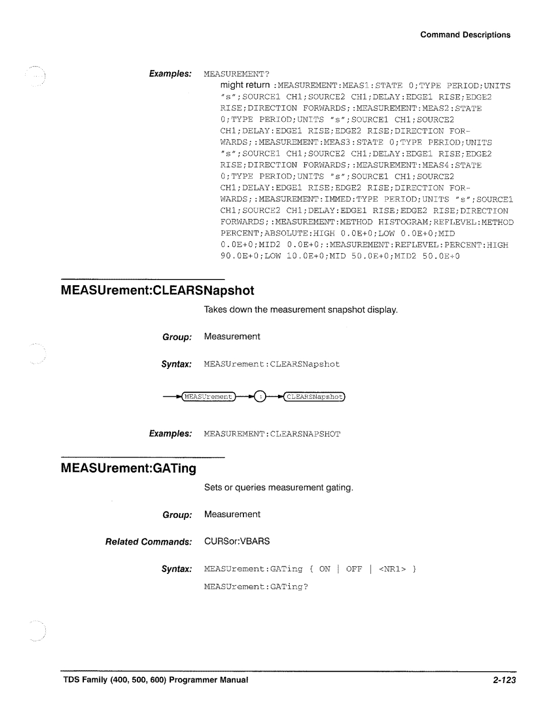 Tektronix TDS 520, TDS 620, TDS 540, TDS 640 manual 