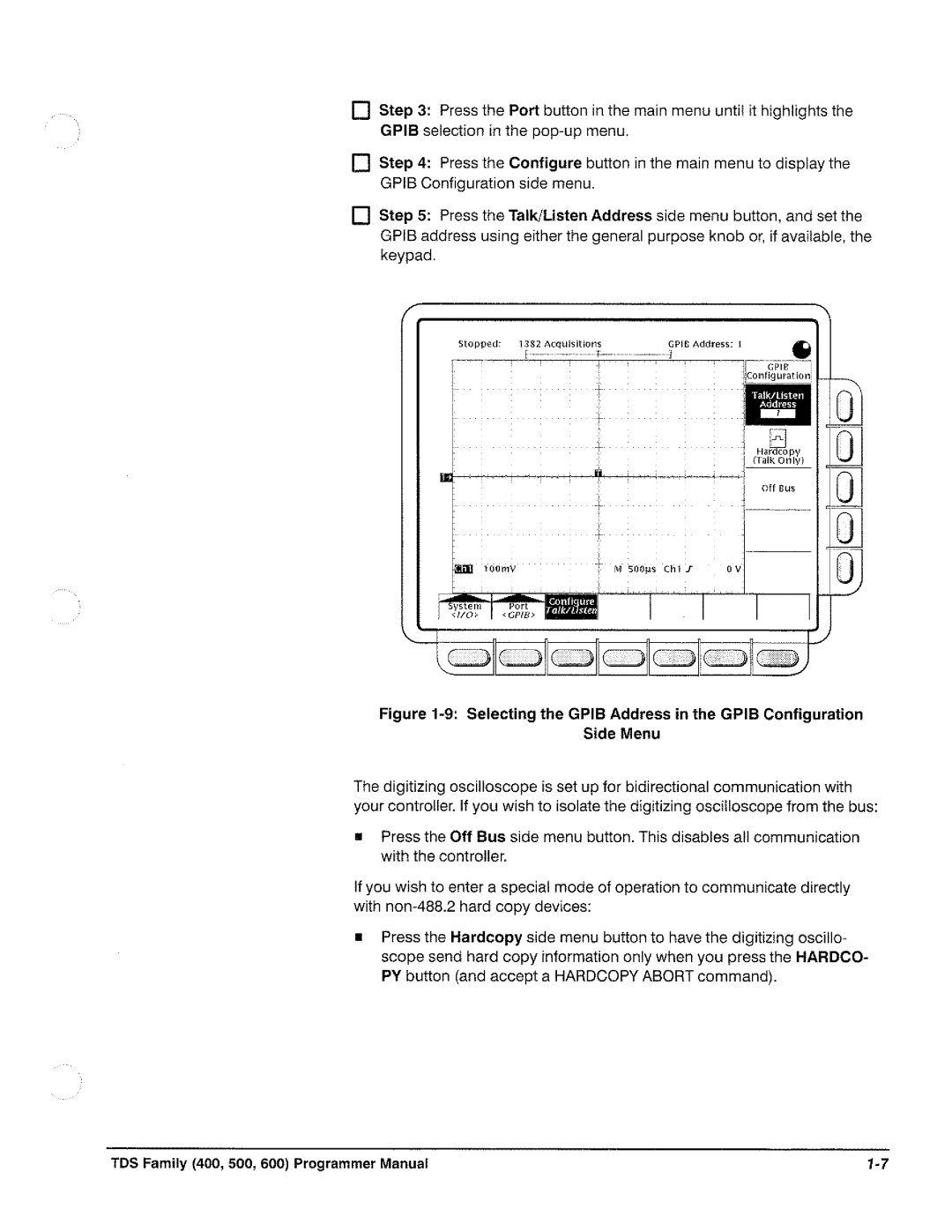 Tektronix TDS 520, TDS 620, TDS 540, TDS 640 manual 