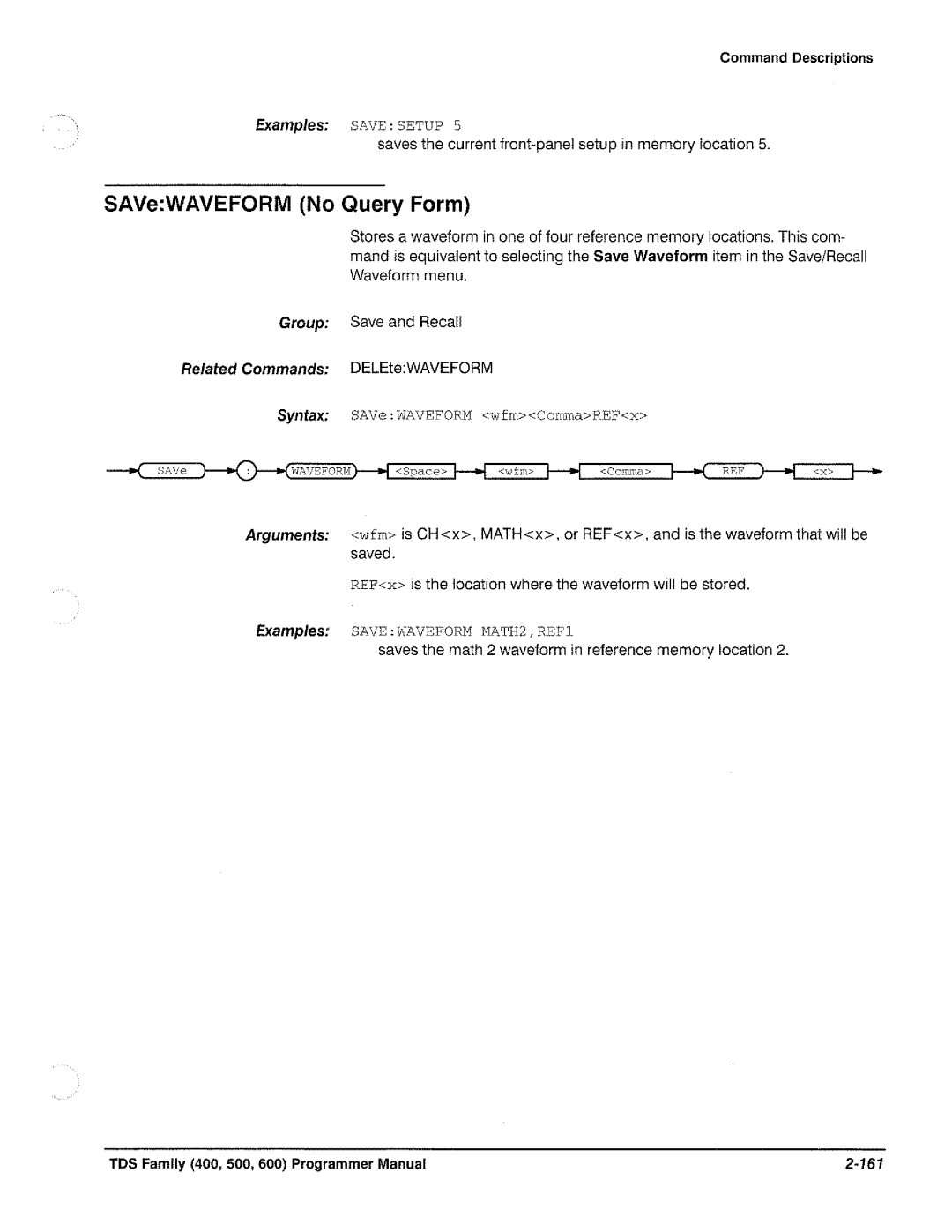 Tektronix TDS 640, TDS 620, TDS 520, TDS 540 manual 