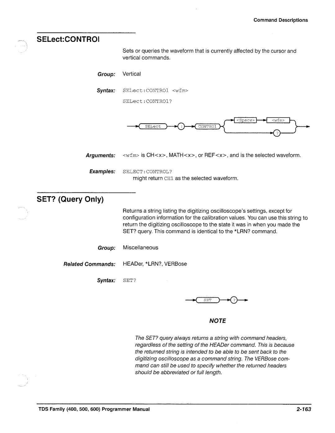 Tektronix TDS 520, TDS 620, TDS 540, TDS 640 manual 