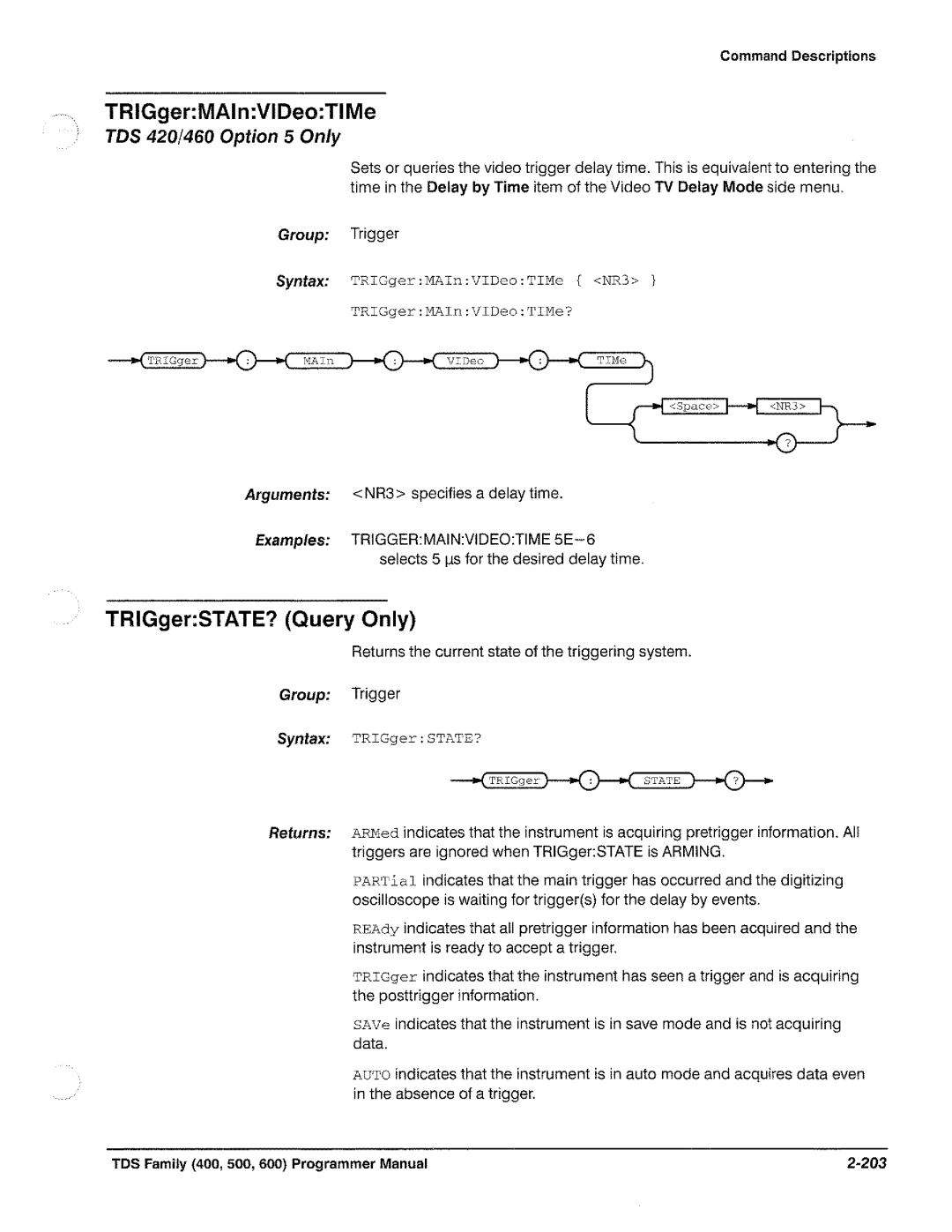 Tektronix TDS 520, TDS 620, TDS 540, TDS 640 manual 