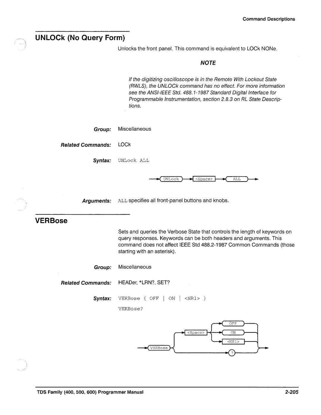 Tektronix TDS 640, TDS 620, TDS 520, TDS 540 manual 