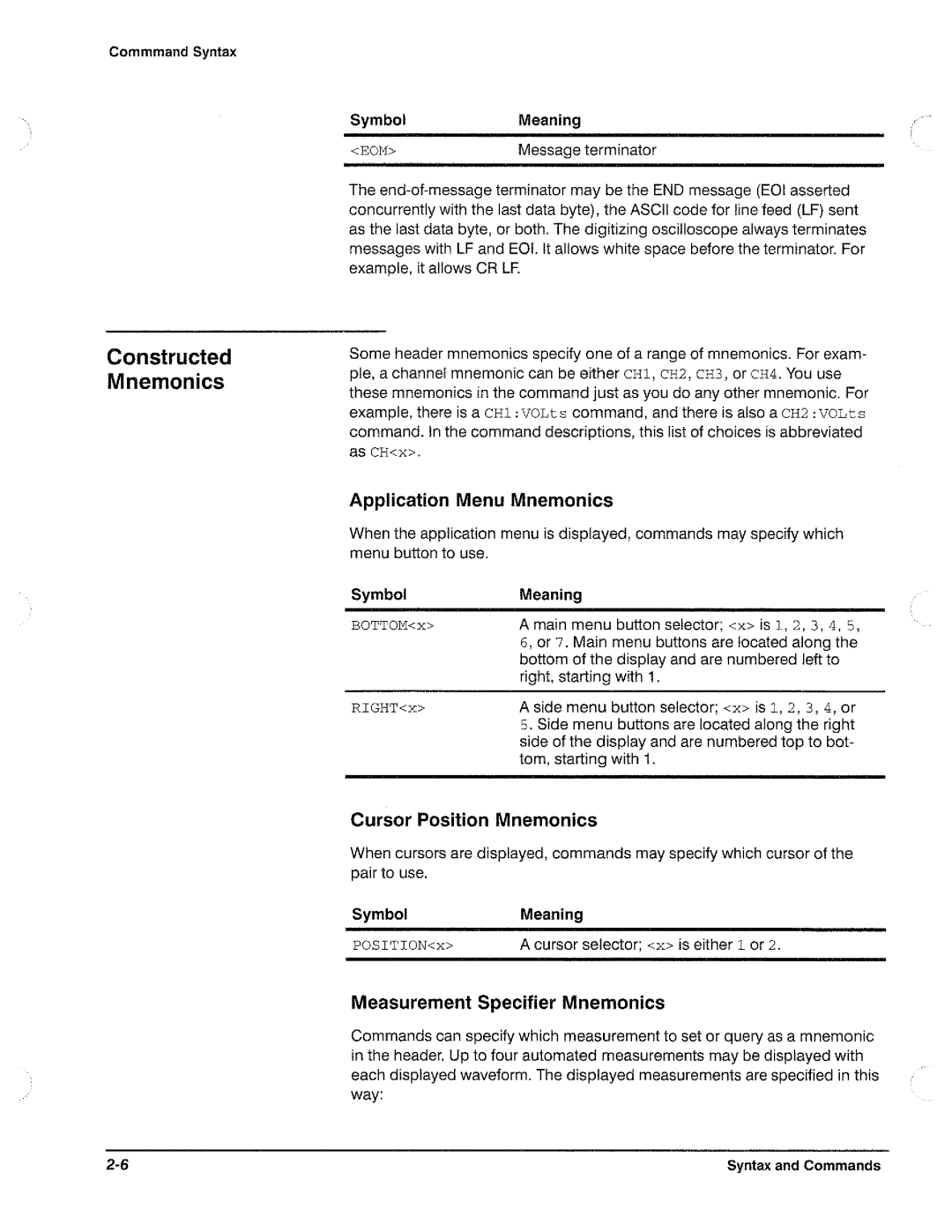 Tektronix TDS 620, TDS 520, TDS 540, TDS 640 manual 