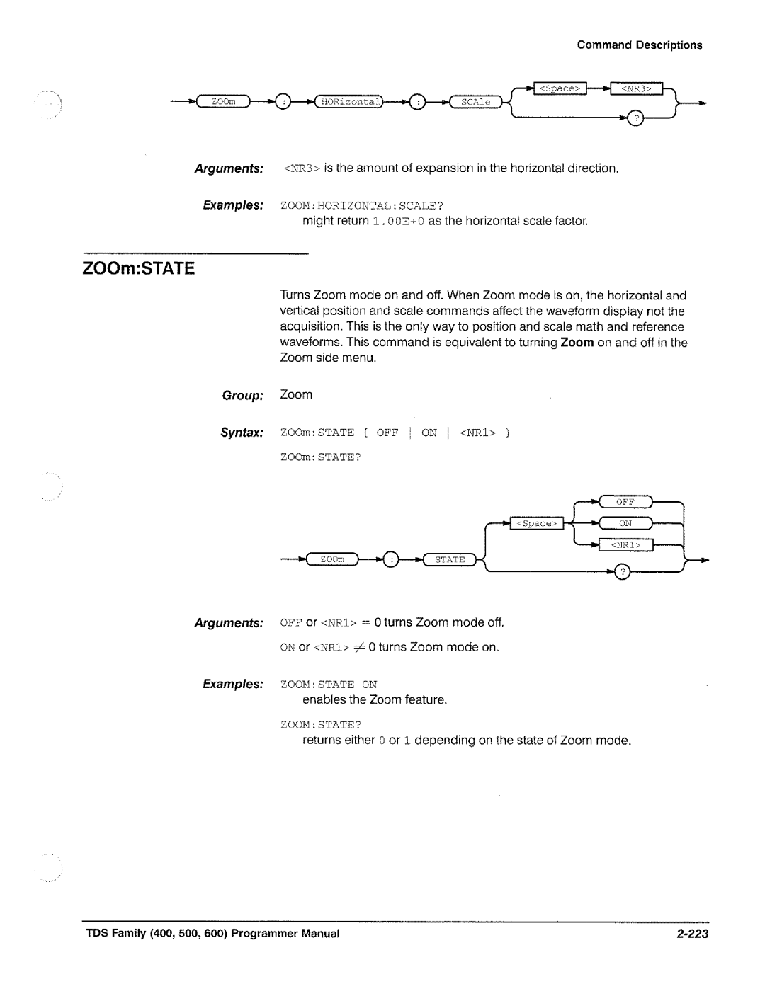 Tektronix TDS 520, TDS 620, TDS 540, TDS 640 manual 