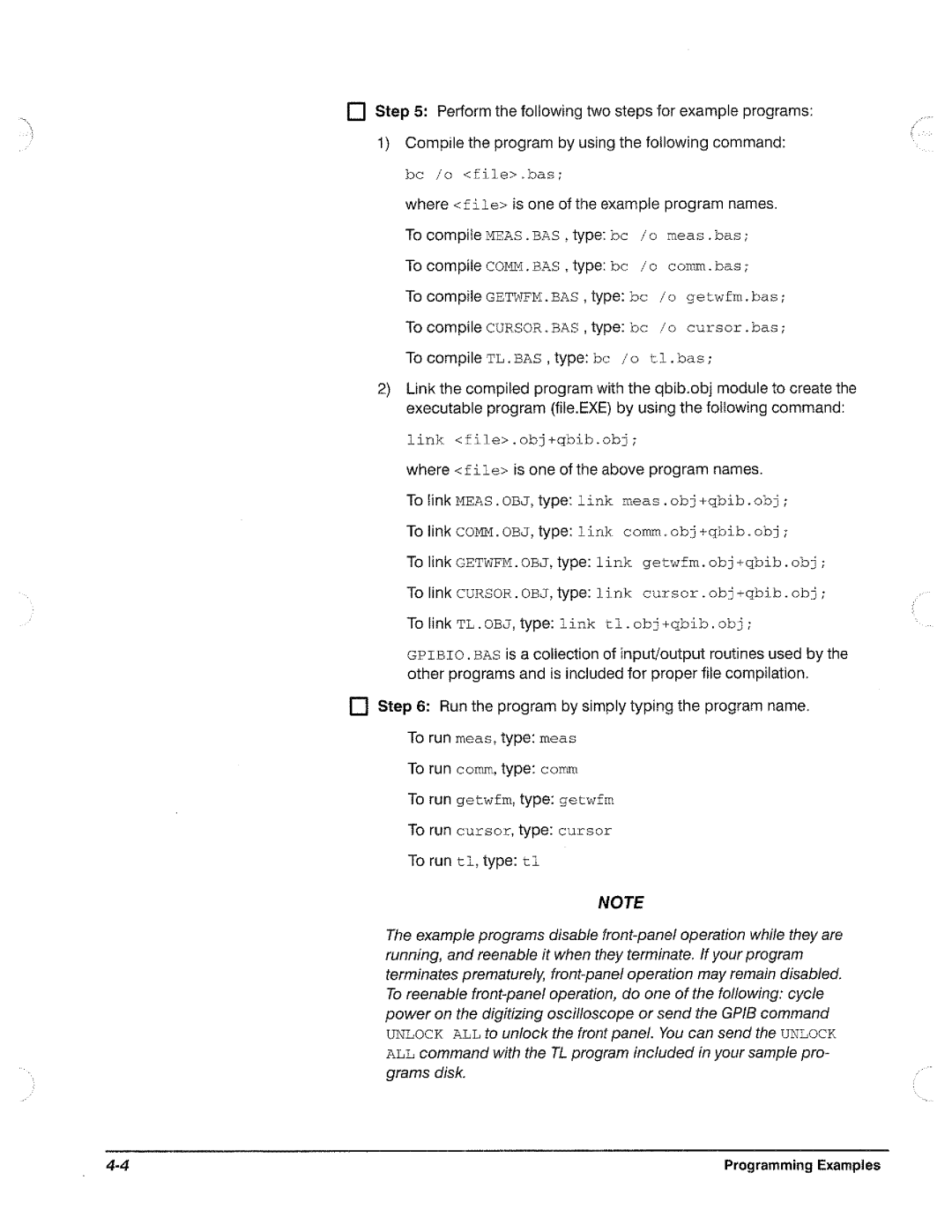 Tektronix TDS 540, TDS 620, TDS 520, TDS 640 manual 