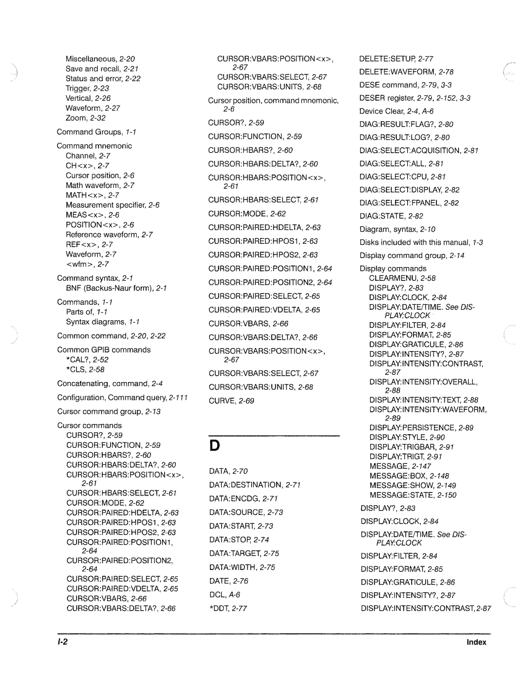 Tektronix TDS 540, TDS 620, TDS 520, TDS 640 manual 