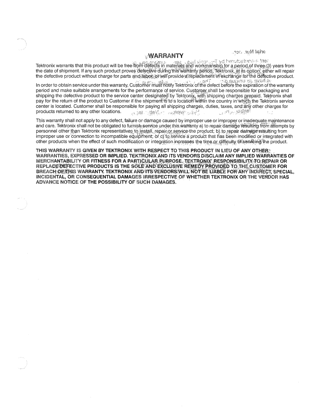 Tektronix TDS 640, TDS 620, TDS 520, TDS 540 manual 