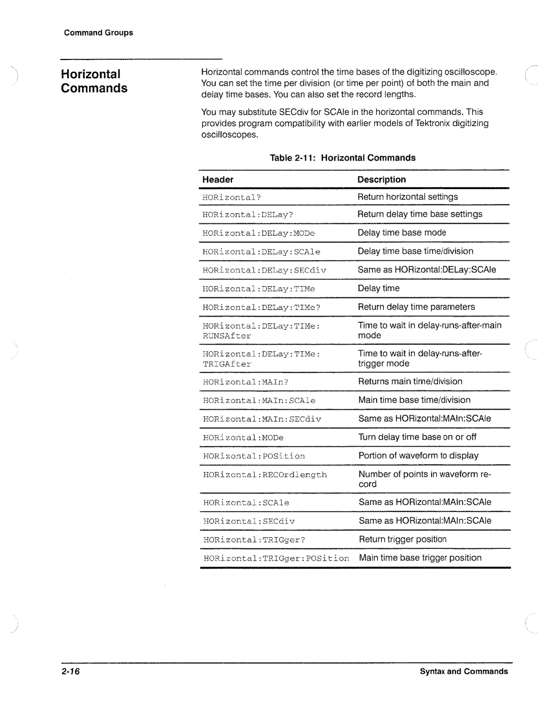 Tektronix TDS 540, TDS 620, TDS 520, TDS 640 manual 