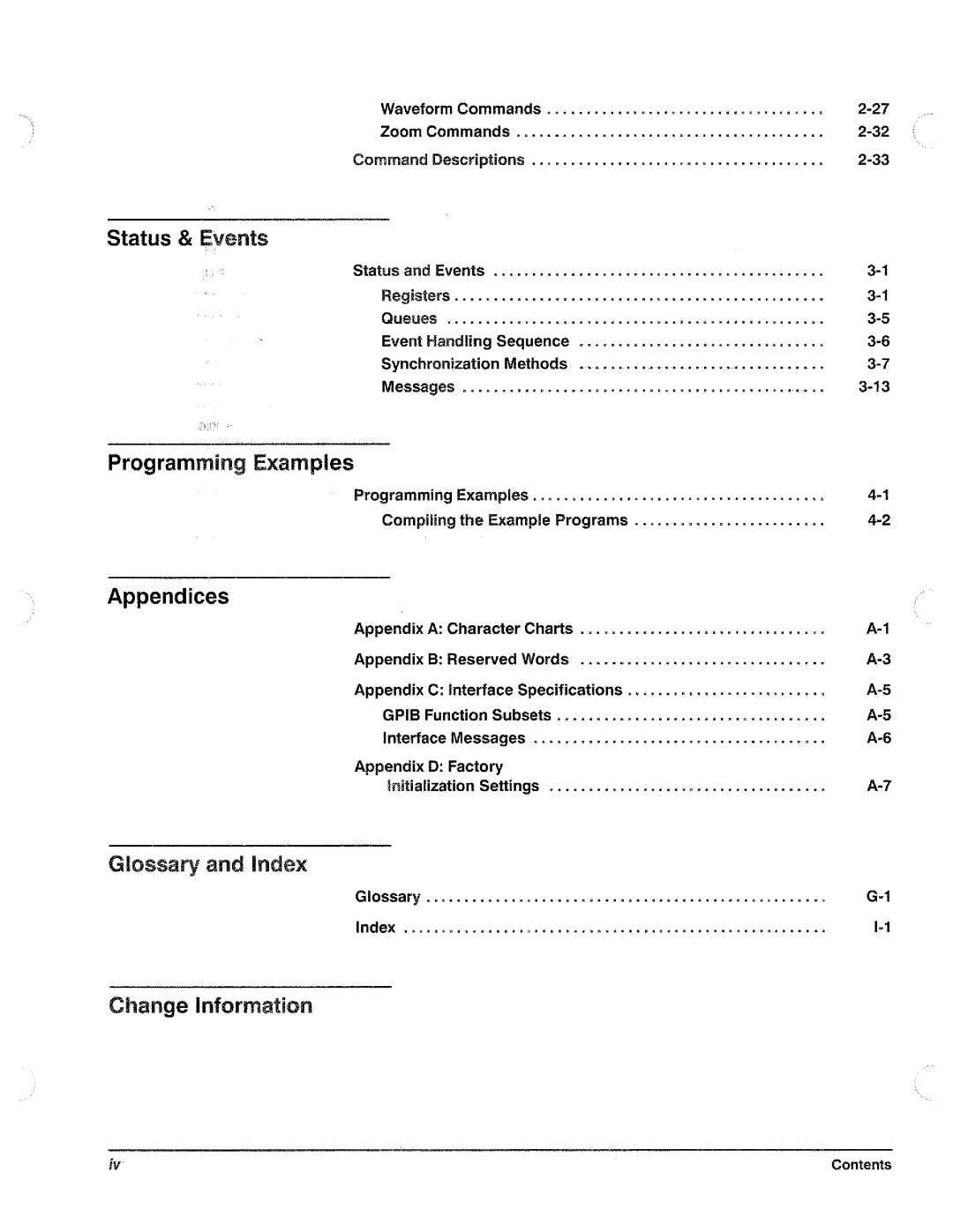 Tektronix TDS 540, TDS 620, TDS 520, TDS 640 manual 