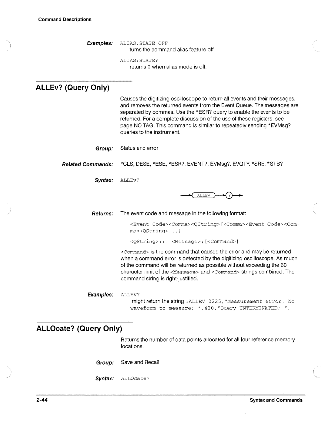 Tektronix TDS 540, TDS 620, TDS 520, TDS 640 manual 