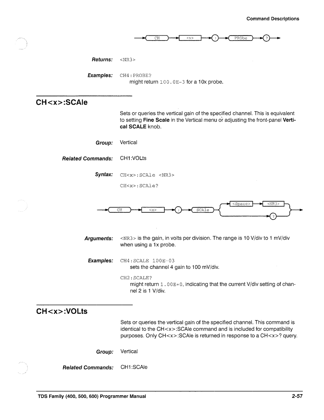 Tektronix TDS 640, TDS 620, TDS 520, TDS 540 manual 