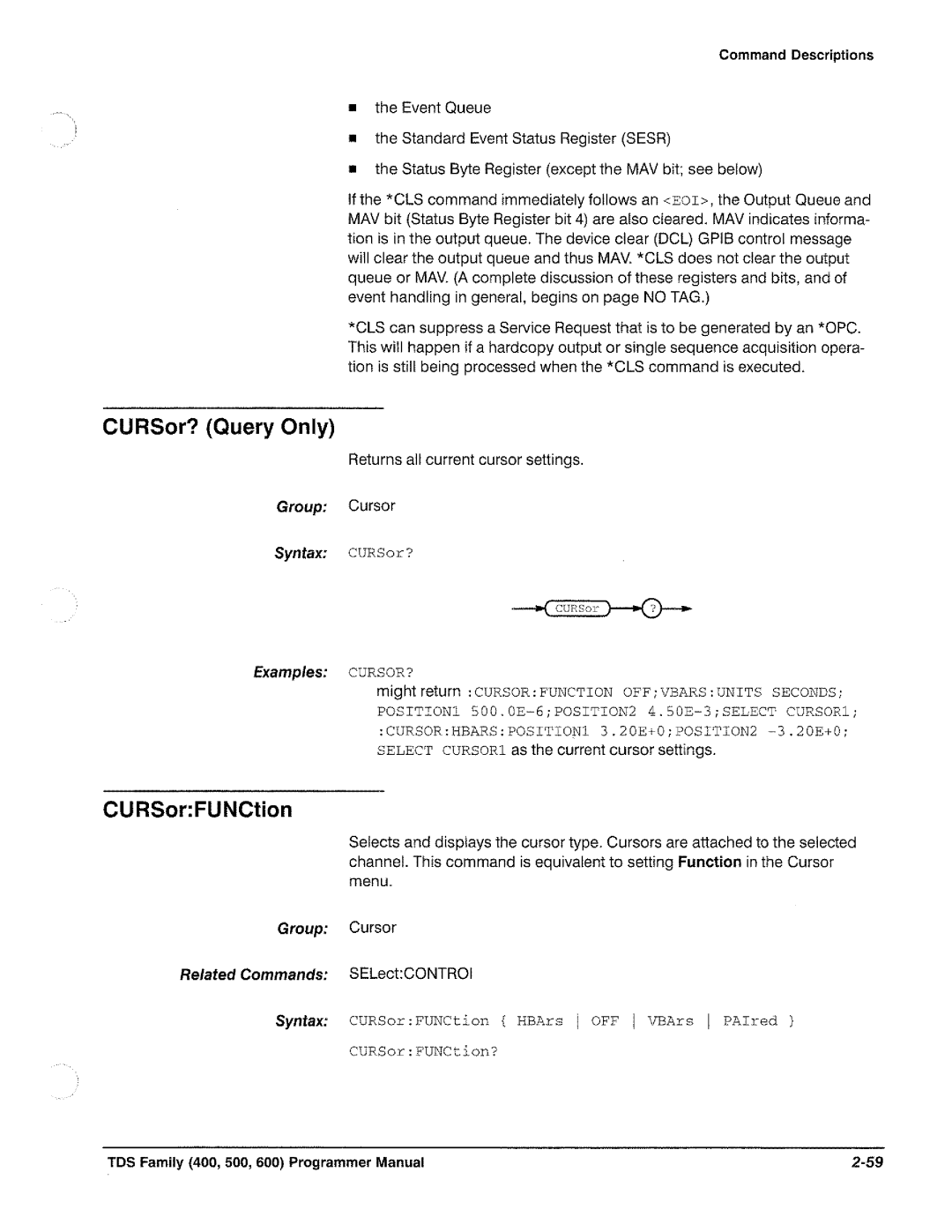 Tektronix TDS 520, TDS 620, TDS 540, TDS 640 manual 